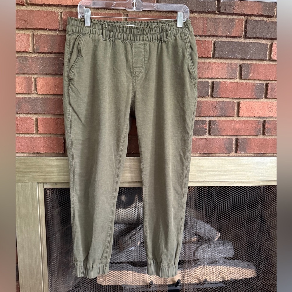 Levi's green Elastic Waistband Pants Medium